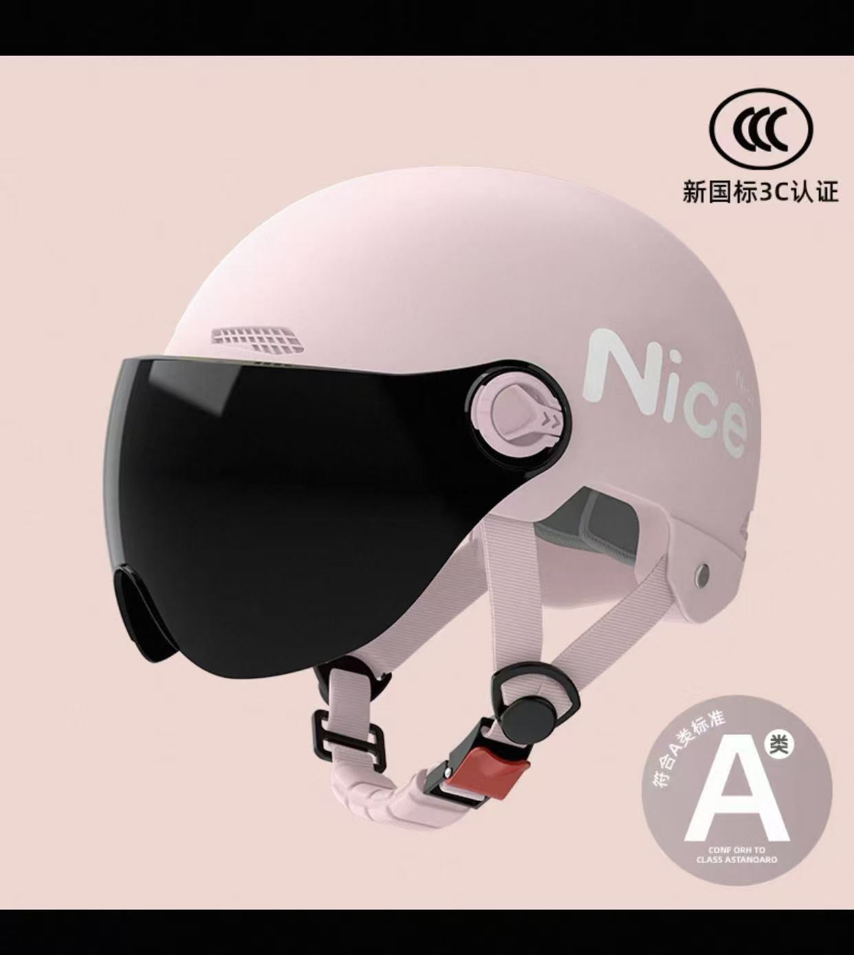 New National Standard 3C Certified Electric Vehicle Helmet for Men and Women, Summer Sun Protection Motorcycle Safety Helmet, Lightweight Half Helmet, Now Available from the Manufacturer