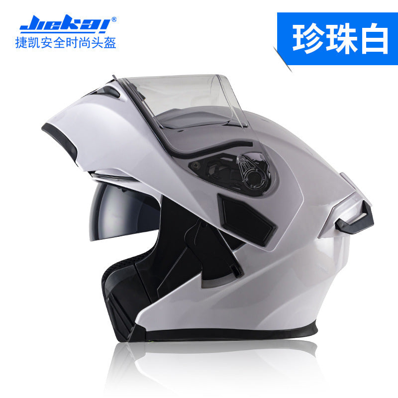 Motorcycle Helmet Male Revealing Helmet Motorcycle Imitation Race Four Seasons Universal Riding Bluetooth Tail Edition 3C Certification