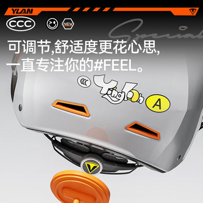 [Aerozen1.0 Helmet] Women's Electric Bike Helmet with 3C Certification, Men's Half Helmet for Motorcycle Riding, Starry Sky Edition