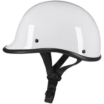 Safety certification car helmet spring retro motorcycle half helmet men and women motorcycle helmet scoop helmet LUOK