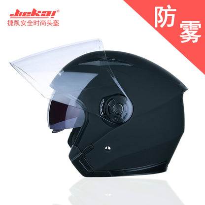 Cross-border electric car helmet half-helmet four-season general-purpose men's and women's half-covered helmet (foreign trade model)