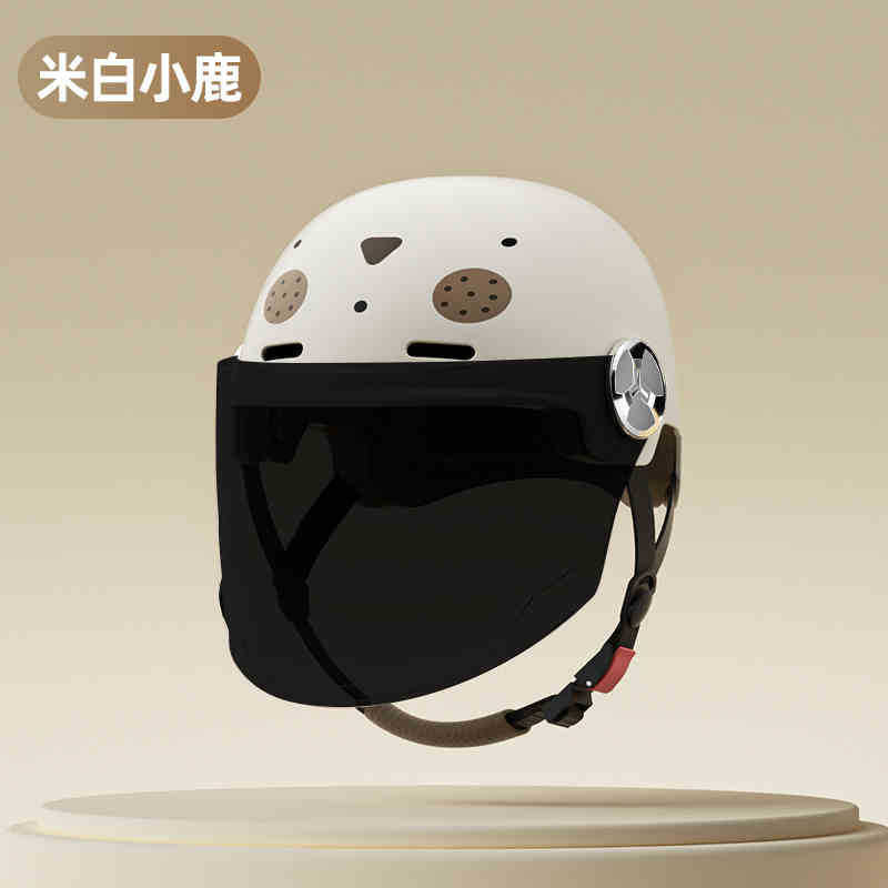 2025 new helmet electric car female cute new national standard 3C certification motorcycle hat summer