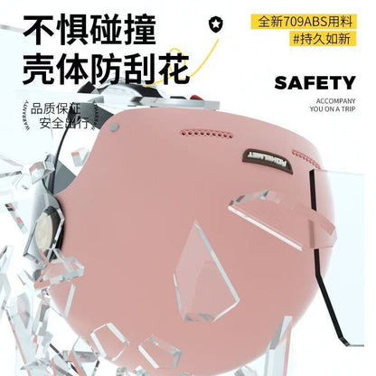 Ad3C Certified Electric Vehicle Helmet Summer Women's Popular Men's Safety Helmet Half Helmet Wholesale New National Standard Sun Protection Popular Model
