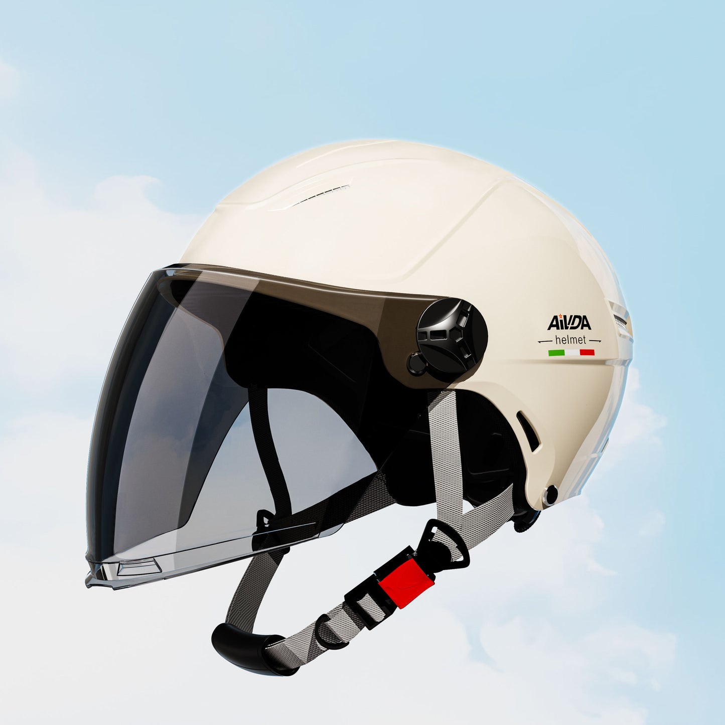 New National Standard 3C Certified Electric Vehicle Helmet Summer Sun Protection Motorcycle Helmet All-Season Universal Half Helmet Lightweight