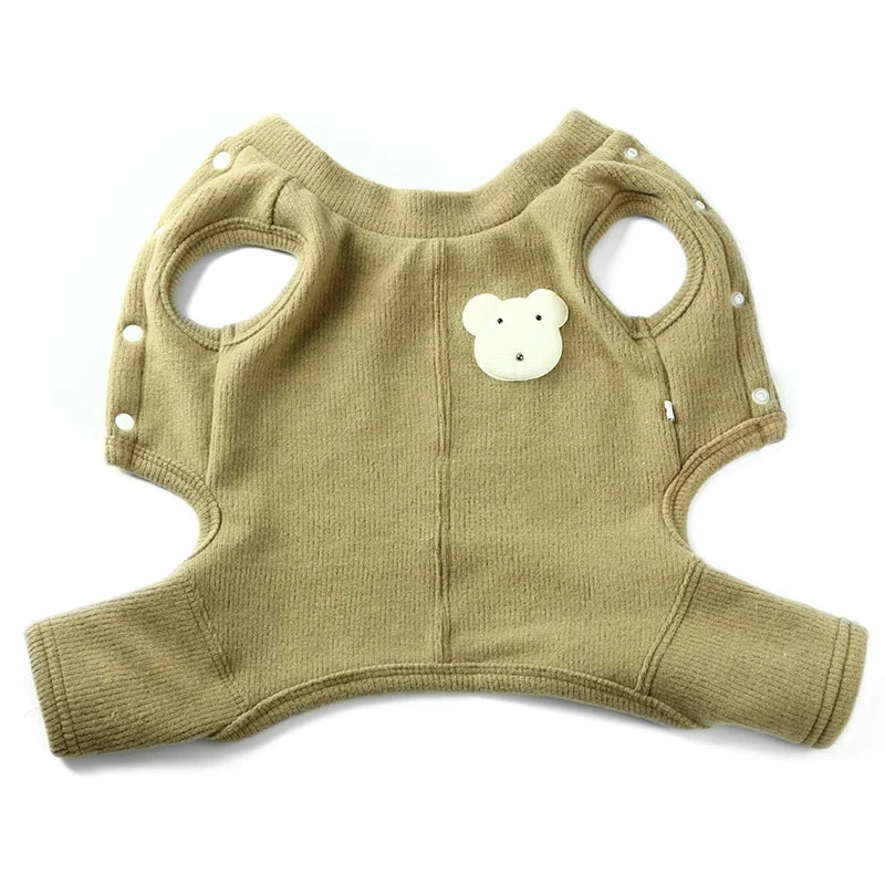 Pet Supplies Small Dog And Cat Clothes Winter Jumpsuit Thick Chihuahua Maltese Poodle Apparel