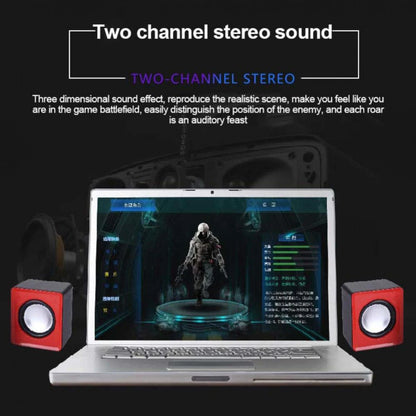 Mini Speaker For Computer PC Laptop Desktop Caixa De Som Sound Box Music Audio System Column Coluna Stereo Set Bocina Acoustics