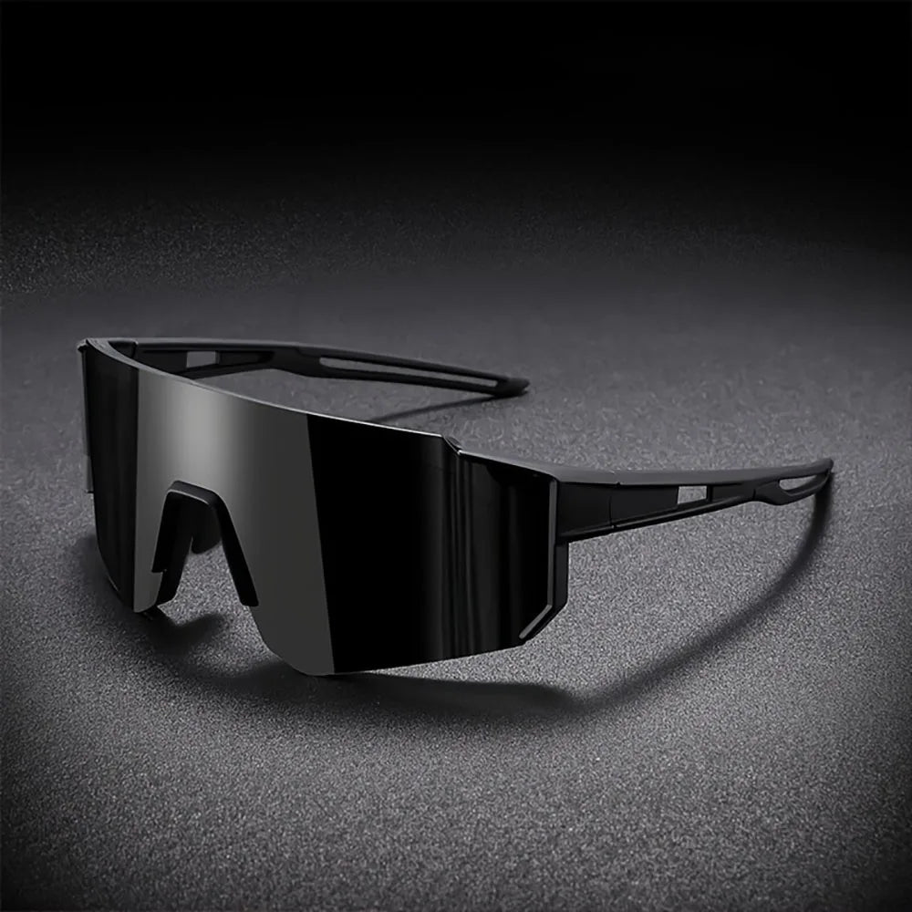 Men's Oversized Cycling Sunglasses Eyewear Bicycle Goggles Windproof Glasses Lens Road Riding Bike