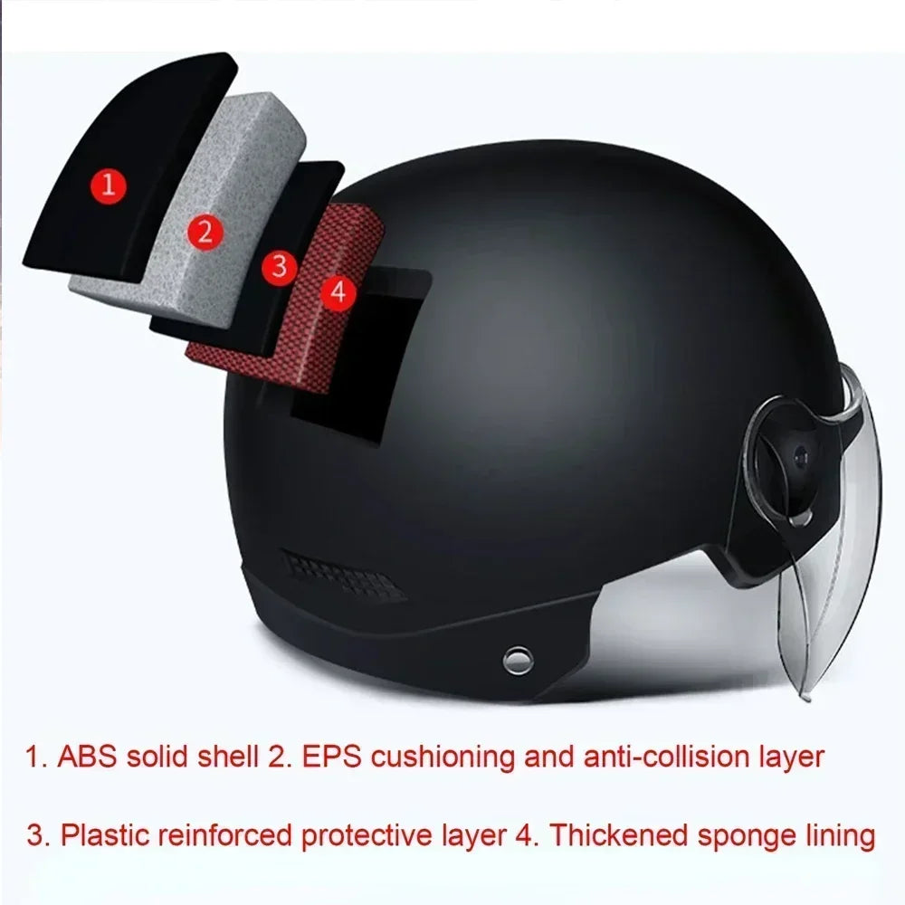 Universal Bike Helmet High Strength Safety Protection Adjustable Comfortable Breathable For Cycling Motorcycle Riding