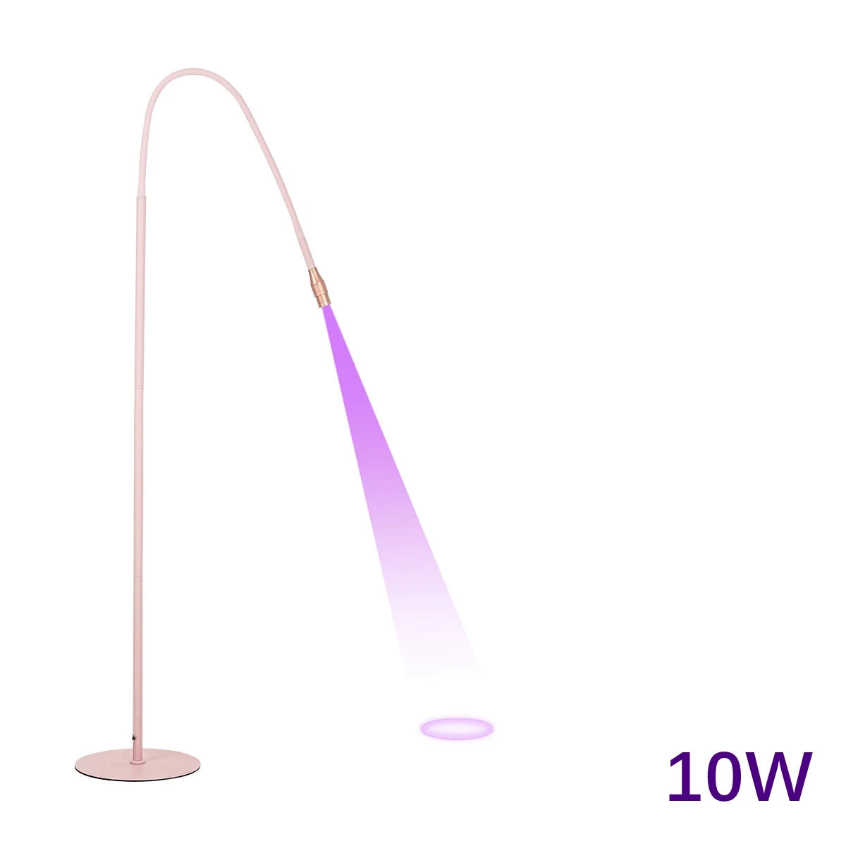 UV Lamp Eyelash Noise Reduction Foot Switch 10W Fast Dry Polish Lash UV Glue Curing Beauty Salon Eyelash Extension Light
