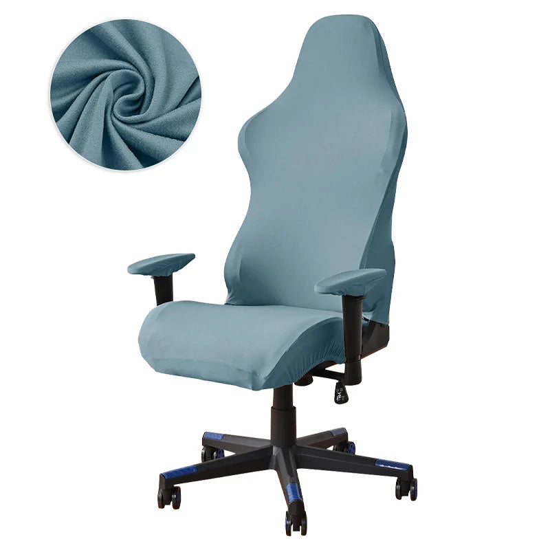 4pcs Gaming Chair Covers With Armrest Spandex Splicover Office Seat Cover For Computer Armchair Protector Cadeira Gamer