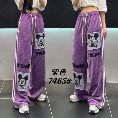 Original Design Sense Long Slacks 2025 Autumn New Fashionable Loose Casual Pants Ladies With Draped Straight Wide-Leg Trousers