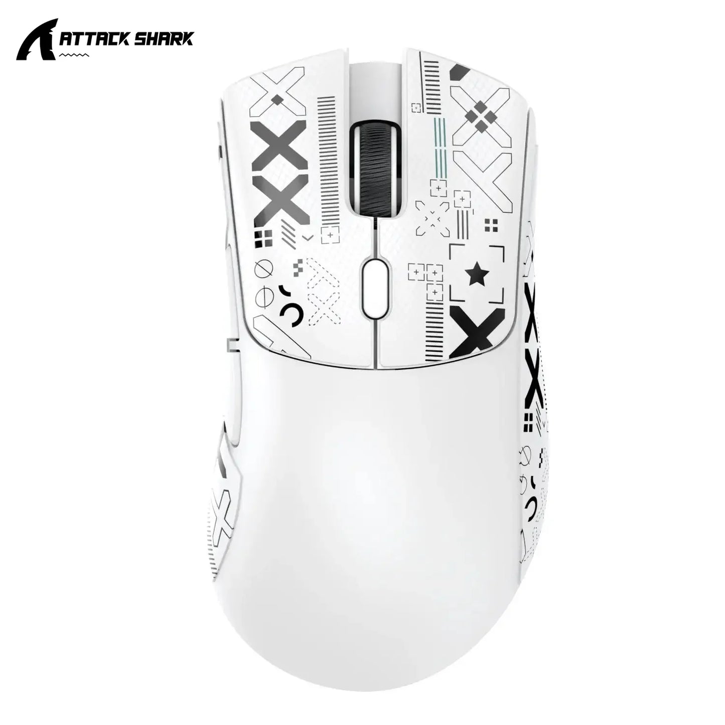 Attack Shark R1/X11 Wireless Gaming Mouse, 18K DPI PAW3311, Tri-Mode Bluetooth/2.4GHz/Wired, Lightweight, Macro Gaming Mouse