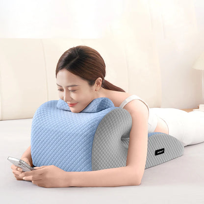 Ergonomic Pillow,  Supports Posture in Any Position Cervical Traction Pillows Body Relaxation Anti Snoring, Ideal for Massage