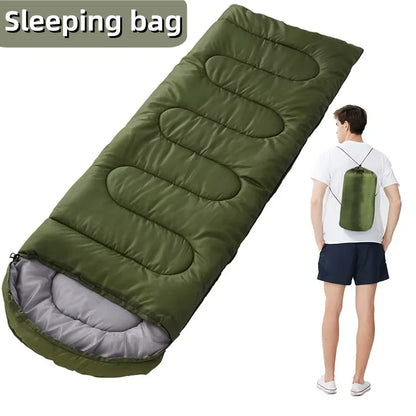 Camping Sleeping Bag Ultralight Waterproof 4 Season Warm Envelope Backpacking Sleeping Bags for Outdoor Traveling Hiking