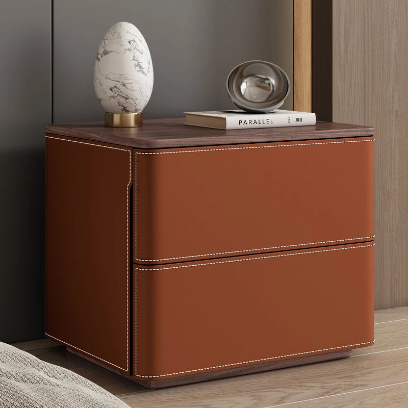 Aesthetic Luxury Bedside Tables Italian Simple Space Saving Nightstands Luxury Delicacy Mesitas De Noche Bedroom Furniture