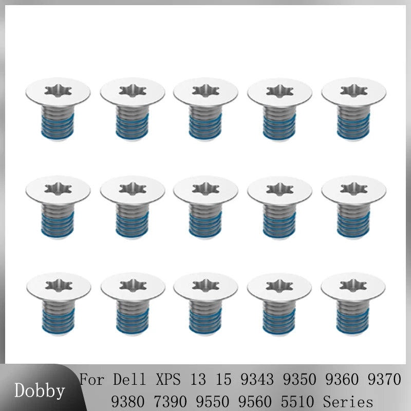 10-200 Pcs Laptop Bottom Case Screws For Dell XPS 13 15 9343 9350 9360 9370 9380 7390 9550 9560 5510 Series Notebook Accessories