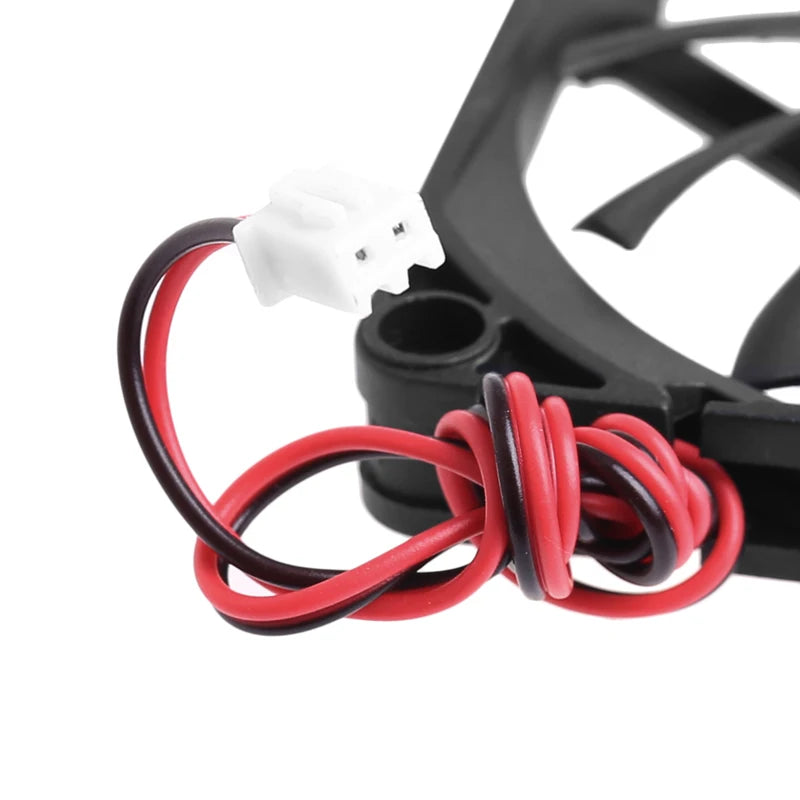 12V 2-Pin 80x80x10mm PC Computer CPU System Heatsink Brushless Cooling Fan 8010 Desktop PC Chassis Radiator Cooler Fans