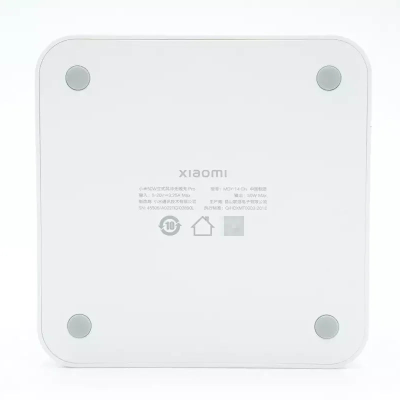 Xiaomi Mi 50W Wireless Charger Pro Vertical Air Cooling Fast Charging For Xiaomi 17/15/14/13/12 Series For iPhone Series