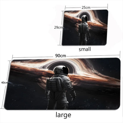 Space Astronaut Mouse Pad New Large Computer Office Game Table Mats XXL Rubber Anti-slip Gaming Keyboard Mousepad Long Desk Pads