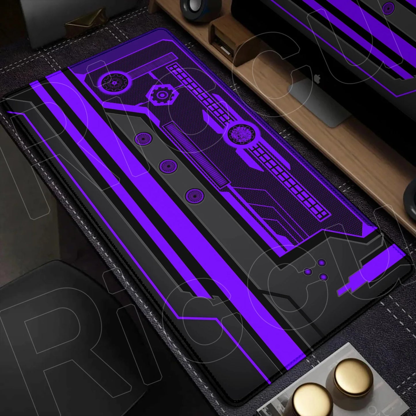 HD sci-fi style Computer Mouse Pad Gaming PC Accessories Large MausePad Sense of Science and Technology Desk mat Keyboard Pads