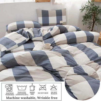 Soft Duvet Cover Polyester Flower Printed Double Comforter Bedding Quilt Cover for Queen/King Couple Single Bed Capa De Edredon