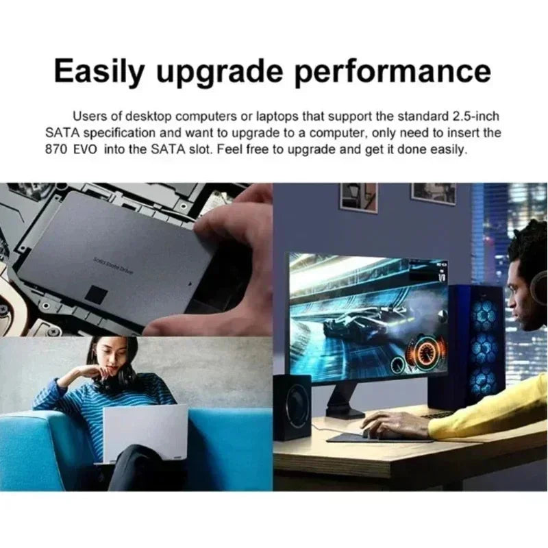 Lenovo 4TB Solid State Disk SSD 870 EVO 1TB 2TB Internal HDD Hard Drive Sata3 2.5 Inch For Laptop Microcomputer DesktopLenovo