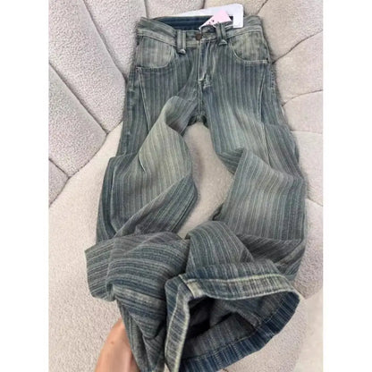 2000s American Vintage Pants Women Casual Y2k Thin Sportwear Y2k Clothing Retro Trouser Casual Chic Retro Harajuku Jeans Female