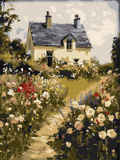 DIY Pictures By Number Scenery Kits Painting By Numbers Drawing on Canvas Hand Painted Picture Art Gift Home Decor Unframed