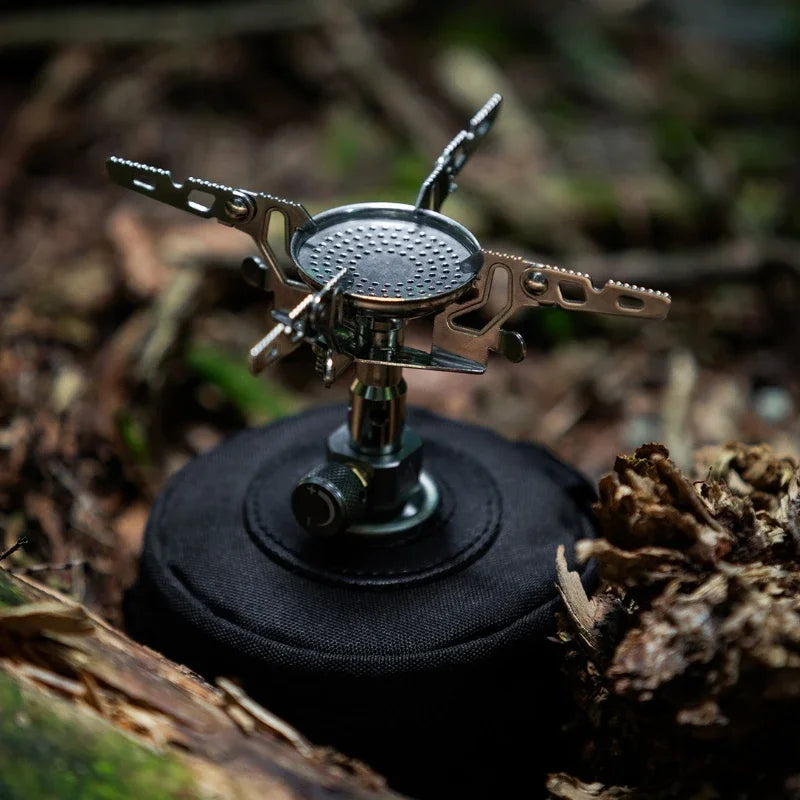 Mountainhiker Outdoor 3300W High Power Gas Stove Mini Camping Gas Burner Portable Picnic Hiking Cooking Stove Survival Furnace