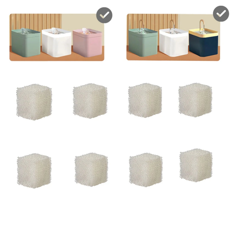 Cat Water Fountain  Activated Carbon Sponges Filters Replacement Activated  Carbon Filters Cat Water Fountain Filters Element