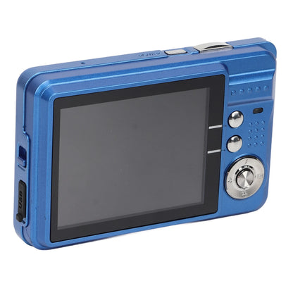 Digital Camera 2.7in LCD Compact Camera Anti Shake Built in Fill Light 48MP 4K Portable for Photography