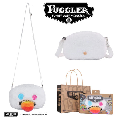 Fugglers Ugly Teeth Monster Bag Crossbody Cute Plush Wallet Plush Bag Fuggs Crossbody Bag with Shoulder Strap Animal Plushies