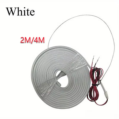 Car Trunk LED Strip Lights for The Interior Decoration of The Vehicle, Featuring Neon Lights and DIY Ambient Light Strips