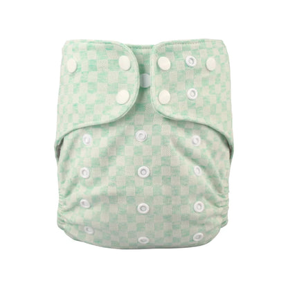 Reusable diapers pants for 0-3 years baby washable nappies ecological diapers organic cotton size adjustable soft 1 piece
