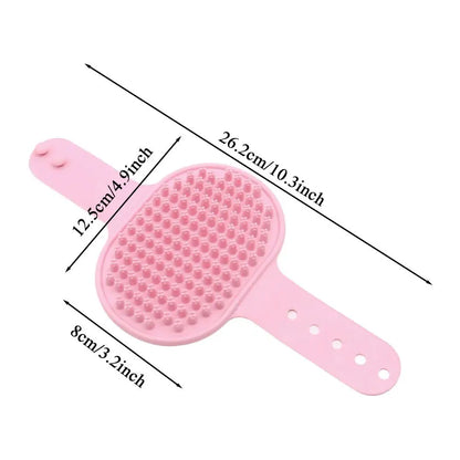 Pet Bath Brush Comb  Cat Dog Grooming Massage Glove Fur Removal Tool for Cats  Dogs Deshedding Washing Pet Bathing Supplies