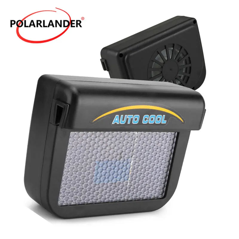 Solar Sun Power Car Window Auto Air Vent Cool Fan Cooler Ventilation System Radiator