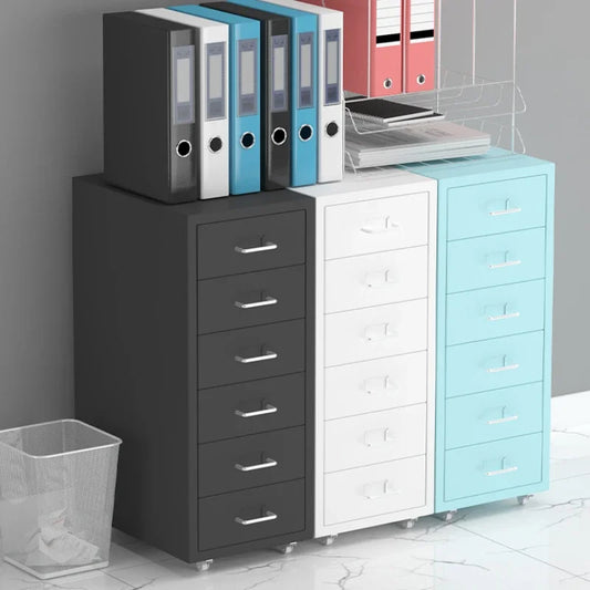 File Cabinets Modern simplicity Filing Organization Storage Cabinets with Wheels Multi-layer Mobile File Cabinet for Home Office