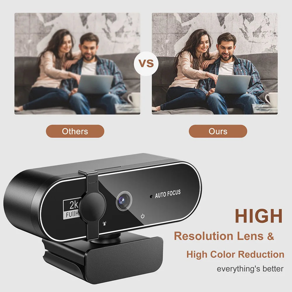 Lenovo 4k Camera Computer Hd Camera Built In Microphone Network Camera Web Video Camera For Online Class Meeting Live Broadcast