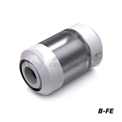 B-FE High Performance Metal Water Cooling Filter With High Flow Rate + Low Water Resistance, G1/4'' 0.058MM 250 Mesh Filter Net