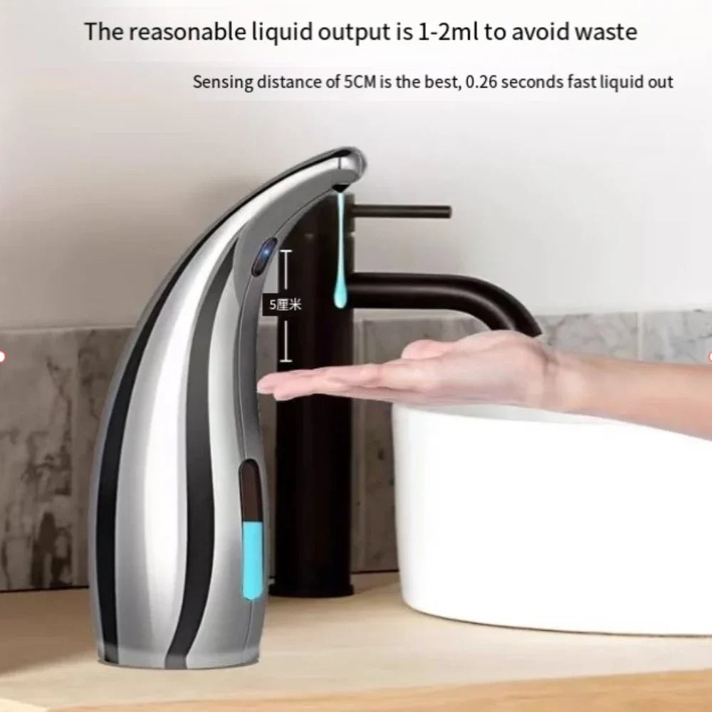 Soap Dispenser Auto Sensor Touchless 1PC Intelligent Hand Wash Dispenser 300ML Dishwashing Liquid Shampoo Tabletop