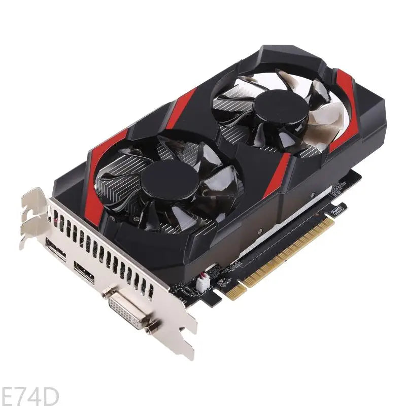 E74D GTX1050 Computer High Definition Graphics Cards 4GB 128Bit DDR5 Video VGA Card PCI for Express 3.0 Slot for Desktop Comp
