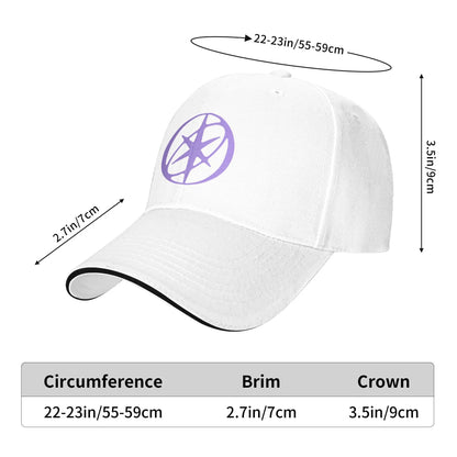 Katseyes Sun Baseball Cap Logo Summer y2k Retro Trucker Hat For Women Men Running Hippie Baseball Caps