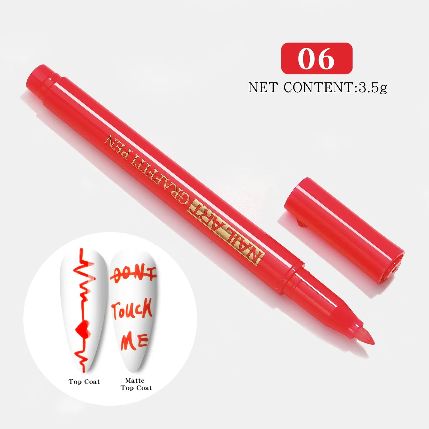Nail Art Drawing Graffiti Pen, Liner Brush, 3D Abstract, DIY Flower Pattern, Beauty Manicure Tools