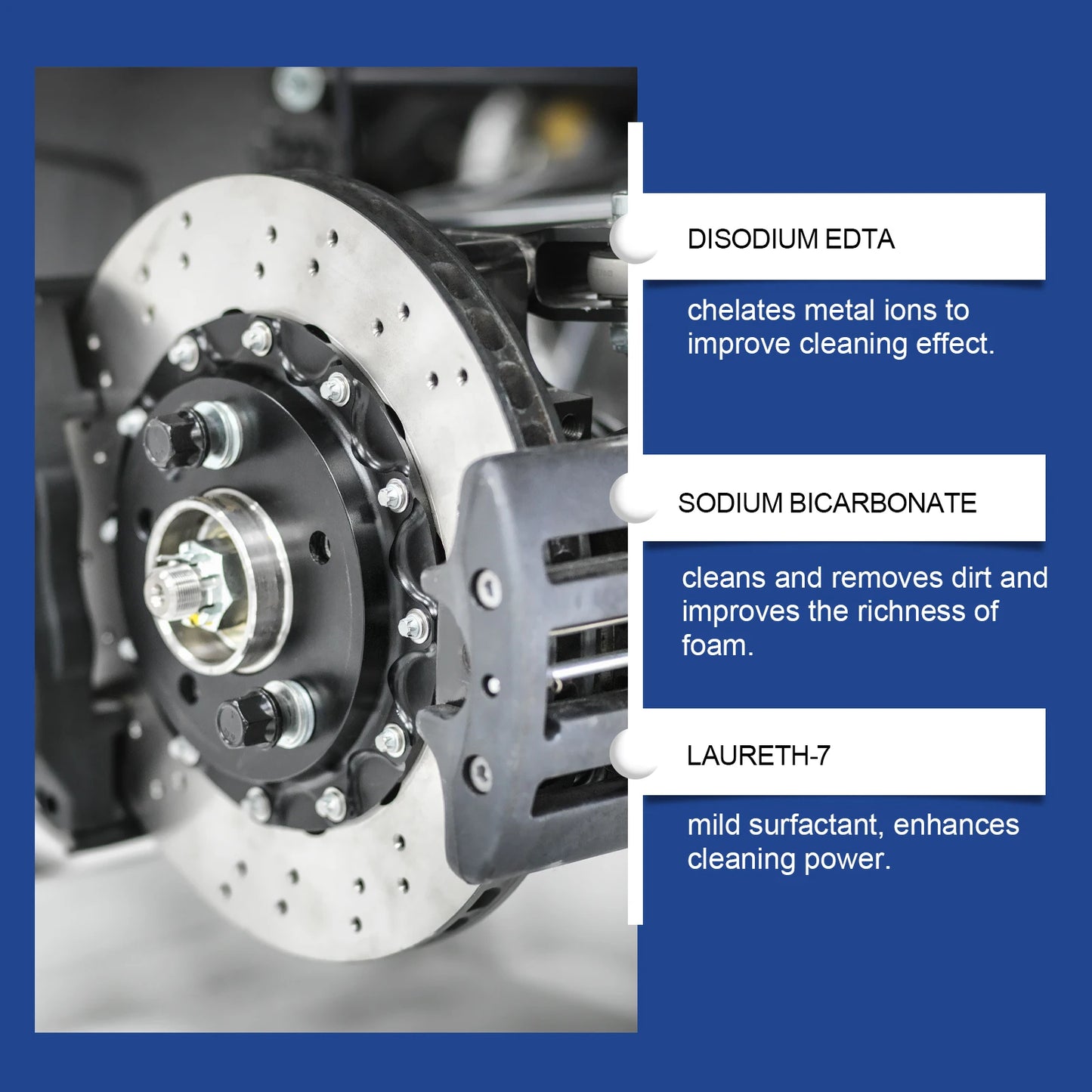 Automotive Brake Cleaner: Effectively Removes Oil Stains, for Vehicle Brake Systems