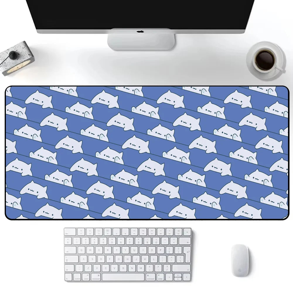 Funny design Mouse Pad Cute Computer XXL Mausepad Company Desk Pad 900X400 Large Kawaii Cushion Office gaming Accessories Rug