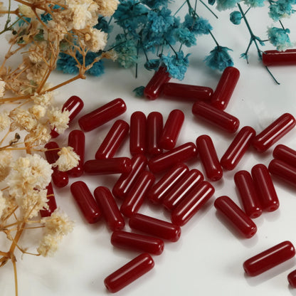 4x13mm Glass Long Tube Beads Cylinder Shape Multicolor Loose Spacer Beads For DIY Jewelry Making Accessories