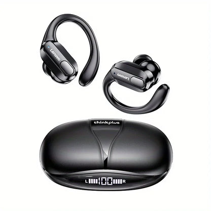 Lenovo XT80 Wireless Headphones Bluetooth 5.3 Earphones True with Mic Button Control Noise Reduction Earhooks Waterproof Headset