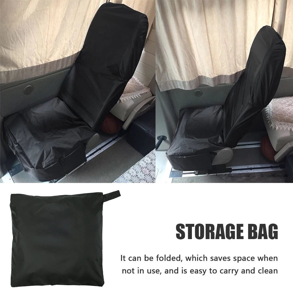2PCS Car Seat Cover Universal Car Seat Protectors Waterproof Car Front Seat Covers Heavy Duty Foldable Polyester Car Seat Cover
