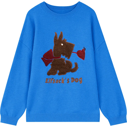 ELFSACK 2024 Autumn New Arrivals Colorful Christmas Y2K sweater Knitwear for women