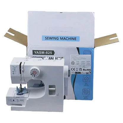 Semi-Auto Sewing machine, Household Fully Automatic,Mini, Multifunctional electric, Portable Sewing and Sewing Machine 6V 1200mA